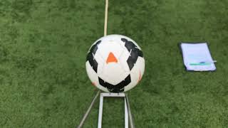 FIFA Ball Roll Test Kunstrasen / artificial turf fifa test ball roll