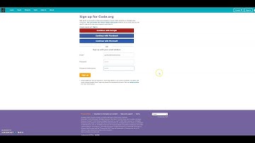 Creating Code.org Account
