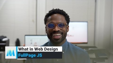 What in Webflow 007 - Snappy Scrolling Using FullPage JS