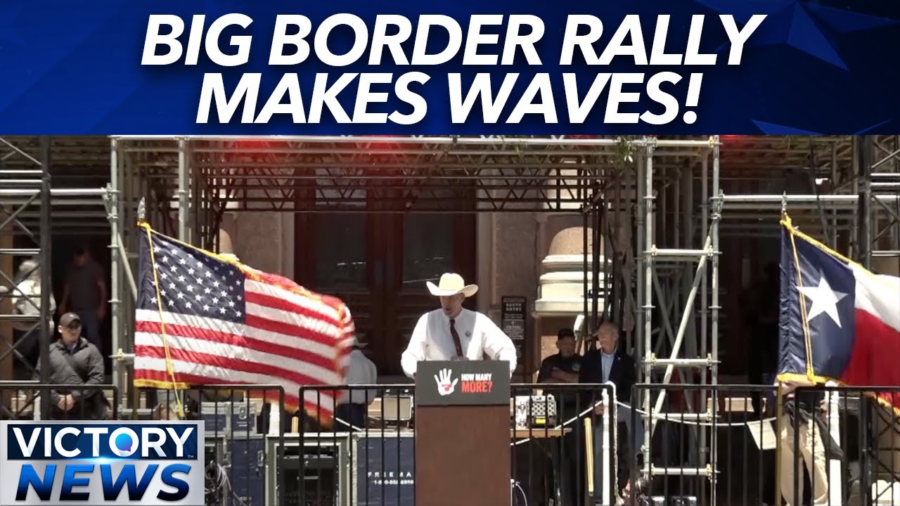 Victory News: Big Border Rally Makes Waves! - YouTube