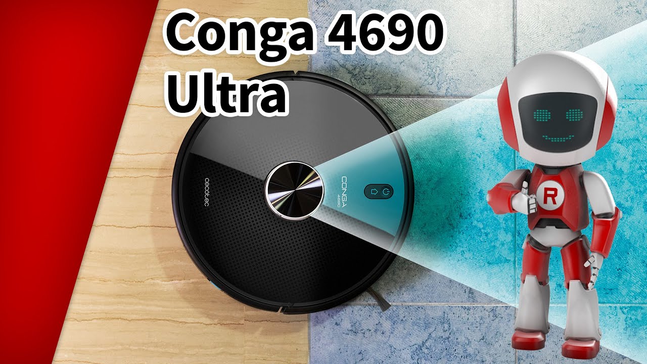 Cecotec Conga 4690 Ultra - robot vacuum and mop 
