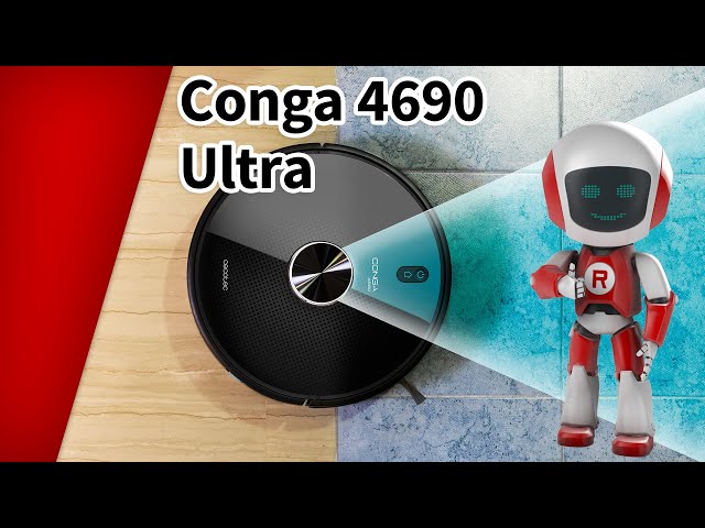 Cecotec Conga 4690 Ultra - robot vacuum and mop 