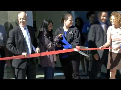 Irvington High School Ribbon-Cutting Ceremony - 9-1-16