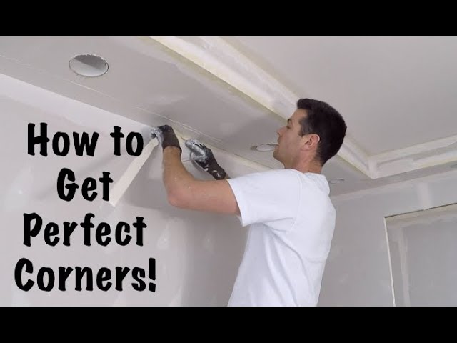 How To Tape Drywall Inside Corners You - How To Repair Outside Corner Drywall Tape