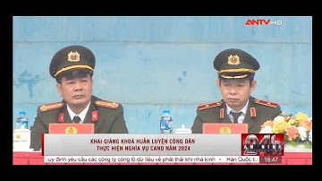 Bộ Tư lệnh Cảnh vệ khai giảng Khoá Huấn luyện công dân thực hiện nghĩa vụ tham gia CAND năm 2024