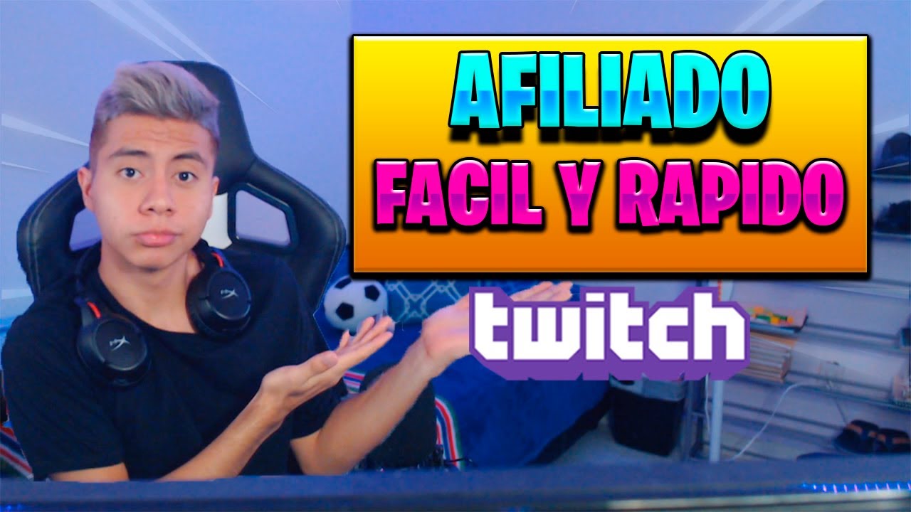 Como Reclamar El Afiliado En Twitch