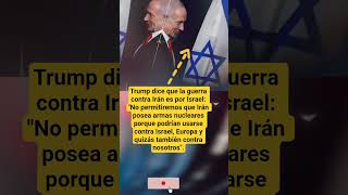#trump #israel #iran #noticias #politica #eeuu #geopolitica #nuclear