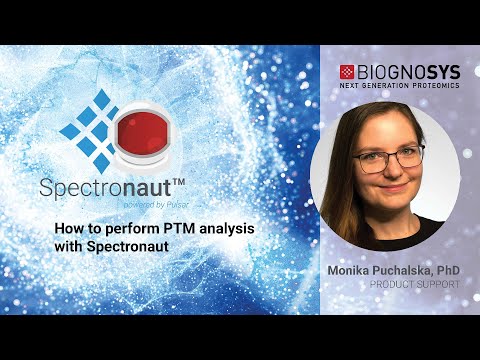 Spectronaut Tutorial - How to perform PTM analysis