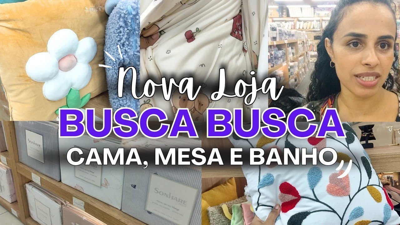 NOVA LOJA BUSCA BUSCA | CAMA, MESA E BANHO | ACHADINHOS PARA CASA | A SHOPEE DO BRÁS 
