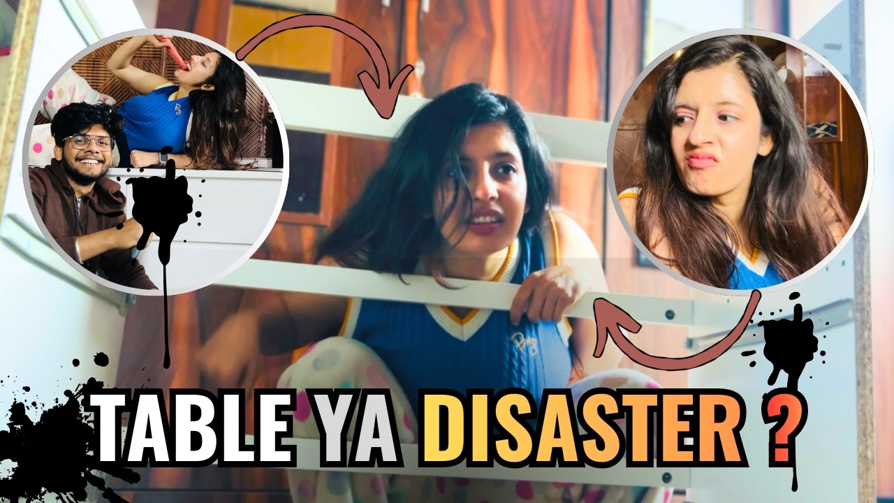 Socha Nahi Tha Table Banana inta Mushkil Hoga 🤦‍♂️