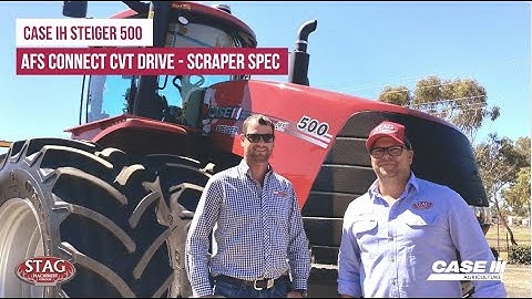 Case IH Steiger 500 AFS Connect CVT Drive