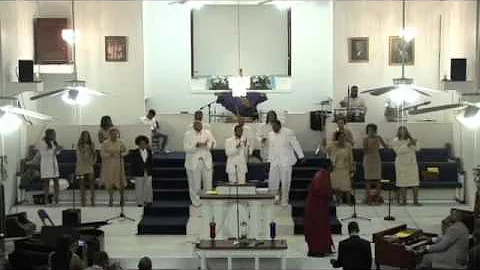 Pastor Jermaine Landrum - Ebenezer Choir Musical 2012 - Take it to the Lord in Prayer