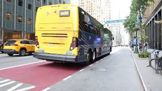 MTA Bus #1323 on the QM32 to Bay Terrace Bell Bl at 3rd Av & E 42nd St