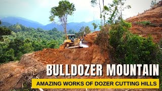 Dozer Cutting Hill - CAT D7R Dozer
