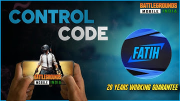 [BGMI] @FatihGAMINGYT  CONTROL Code & New Sensitivity 2021ll Best 5 Claw For BGMI