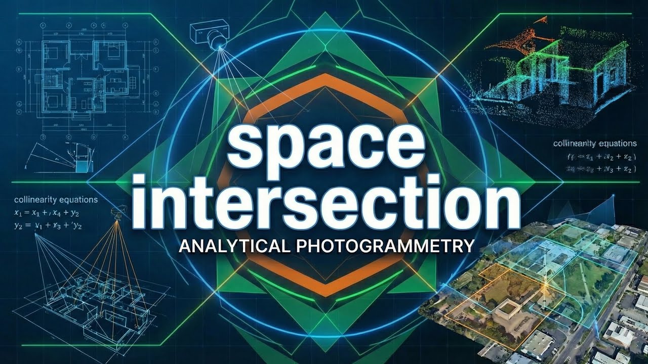 Space Intersection (analytical photogrammetry) - YouTube