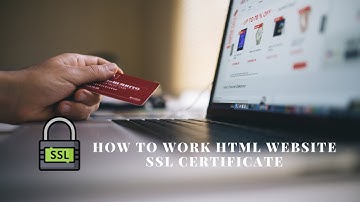 How To Work html Website SSL Certificate or How to force HTTPS using the .htaccess file