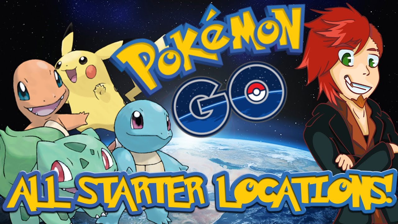 Pokemon Go! Locations for ALL STARTERS! (In California) YouTube
