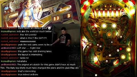 Future Spa pinball machine gameplay (from live stream)