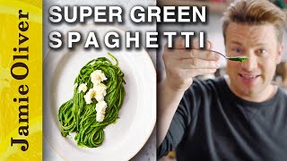 Super Green Spaghetti Jamie Oliver