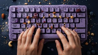What If a Keyboard Was Made of Ice Cream? 🍨 | ASMR Typing Sounds screenshot 4