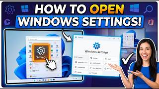 How to open up windows settings (2026 Tutorial)