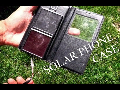 How To Make A Solar Phone Case