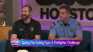 Spring Fire on CW39 H-Town Live with Maggie Flecknoe