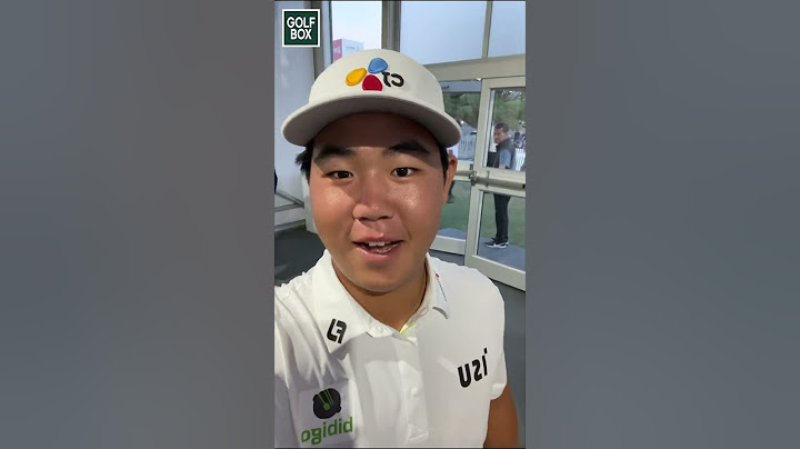 타이거우즈 이후 처음! 20살 '김주형', 세계 4위 꺽고  PGA 2승 달성! #shorts