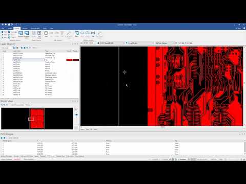 Fast Array Module in CAM350 and DFMStream 14.x and later