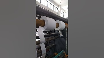 Oil Proof Coated Paper Roll To Rolls Slitting Rewinding Machine For Food Packaging With High Speed