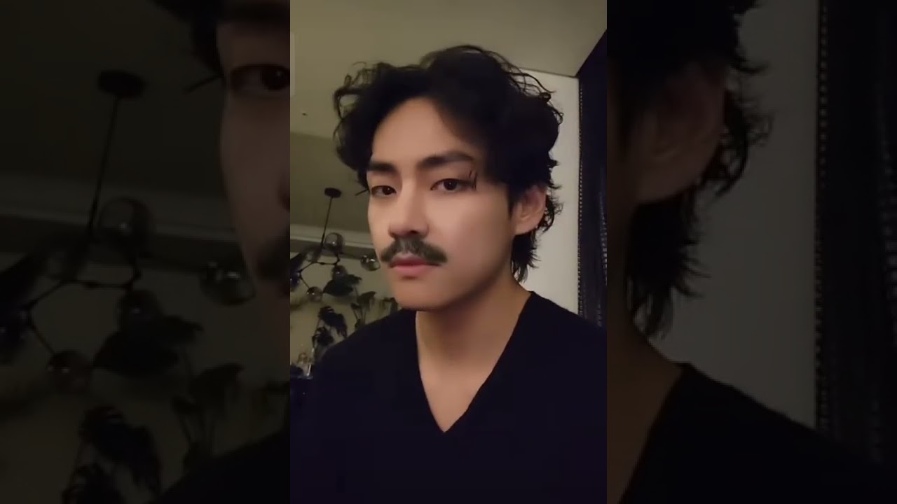 beard filter (tae's insta story) 🥰✨😎