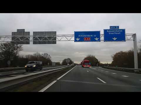 Dashcam Beelden Wassenaar:  A44 Beginpunt ----»Nabij Abbenes.