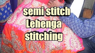 semi stitched lehengas