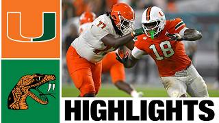 #7 Miami vs Florida A&M | Full Game Highlights | 2026 College Football