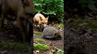 Fox Attacks Hedgehog But Gets Spiked?