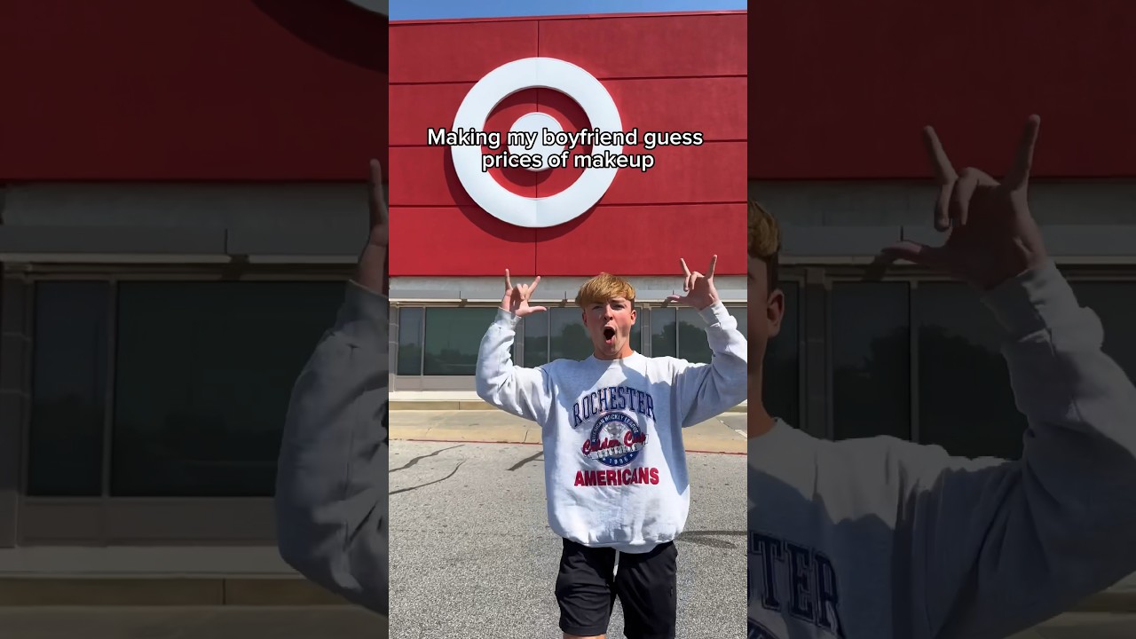 Making my boyfriend guess makeup prices