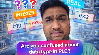 PLC Programming Basics – Data Types (BOOL, INT, REAL, DINT) #explore #viral 