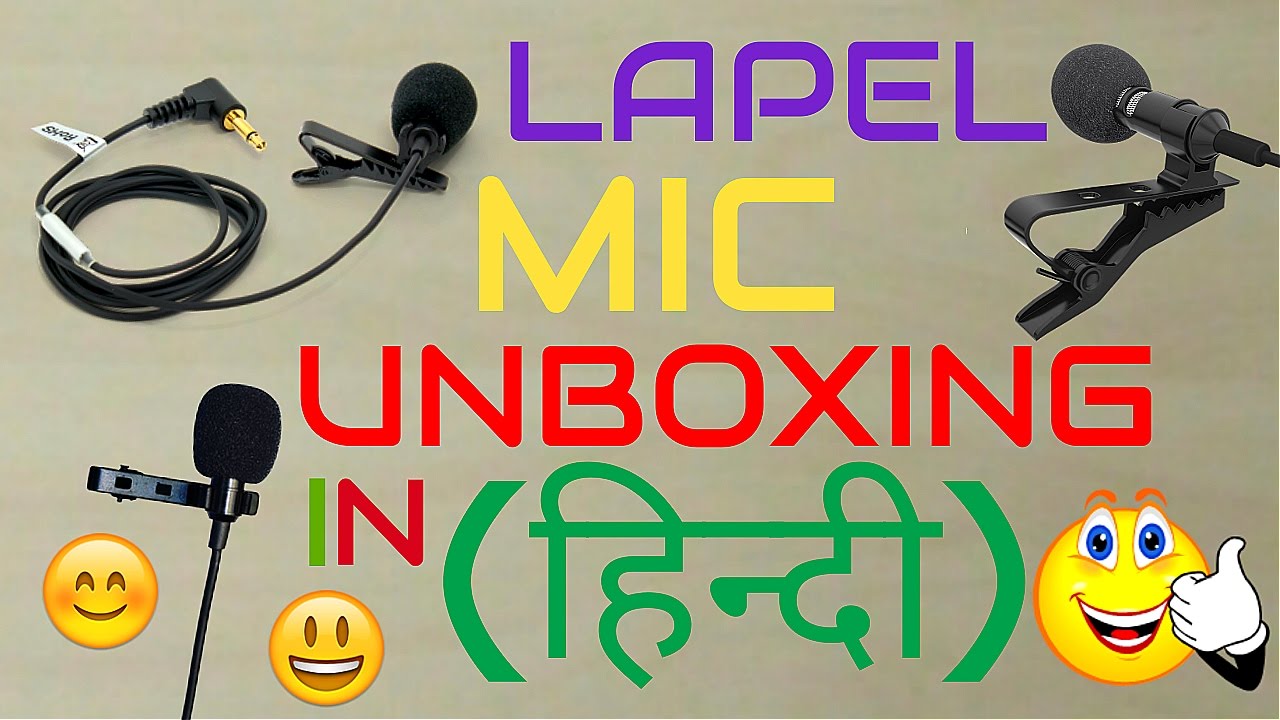 HINDI Neewer 3.5mm Hands Free Computer Clip on Mini Lapel