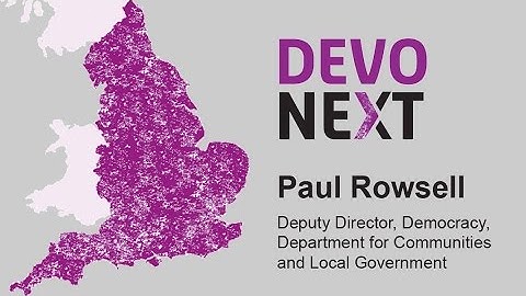Paul Rowsell on Devolution