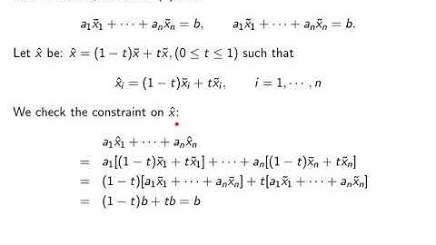 V3-32. Linear Programming. Convexity. Intersection of convex sets.