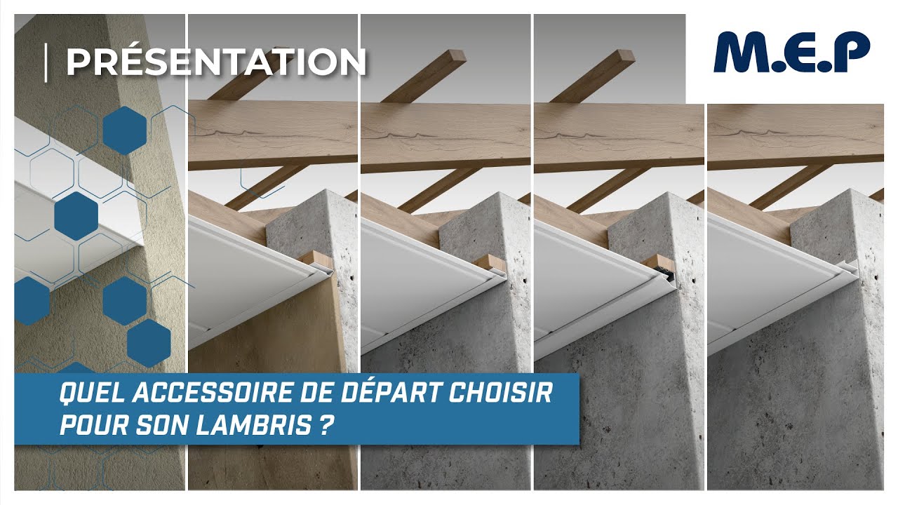 Présentation - Accessoires Lambris PVC Sous-Toiture