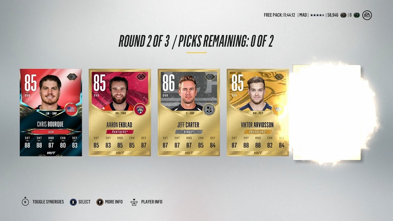 Trade Deadline Pack Opening #2 (Trader's Choice Packs + CRAZY PULL) - NHL 18 HUT