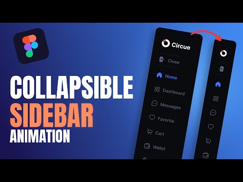 Create Collapsible SideBar