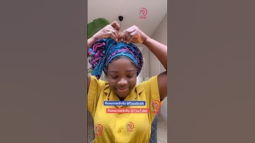 Ankara Headwrap Tutorial #ankara #turban #headwrap #tutorial