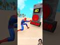 Who is Stronger? Spider-man vs Hulk #gta #spiderman #funnyvideo  #homemaranha