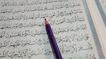 تابعوني في استخراج باقي الاحكام من سورة المجادله الآية رقم 18 25/ 1/ 2022