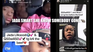 JADA POST LIL KSOO TO CLEAR HER FACE AFTER FULLYCHOP & LIL SPEEDY ARRESTED