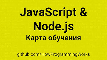 🚀 Roadmap ✨ План развития для технологического стека JavaScript и Node.js ✨ Карта обучения 🧑‍💻
