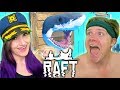 WE ATE THE SHARK?! | Raft #2 (Funny Moments)